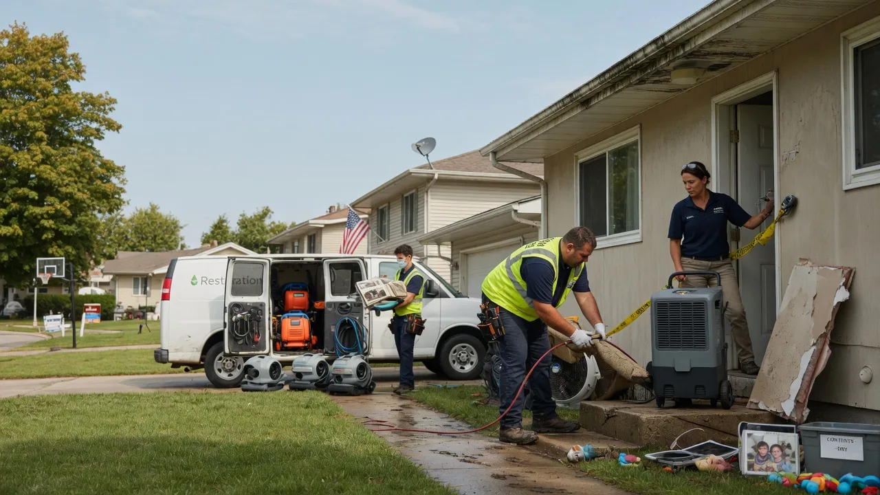 Water Damage Restoration in Lees Summit, MO near me
